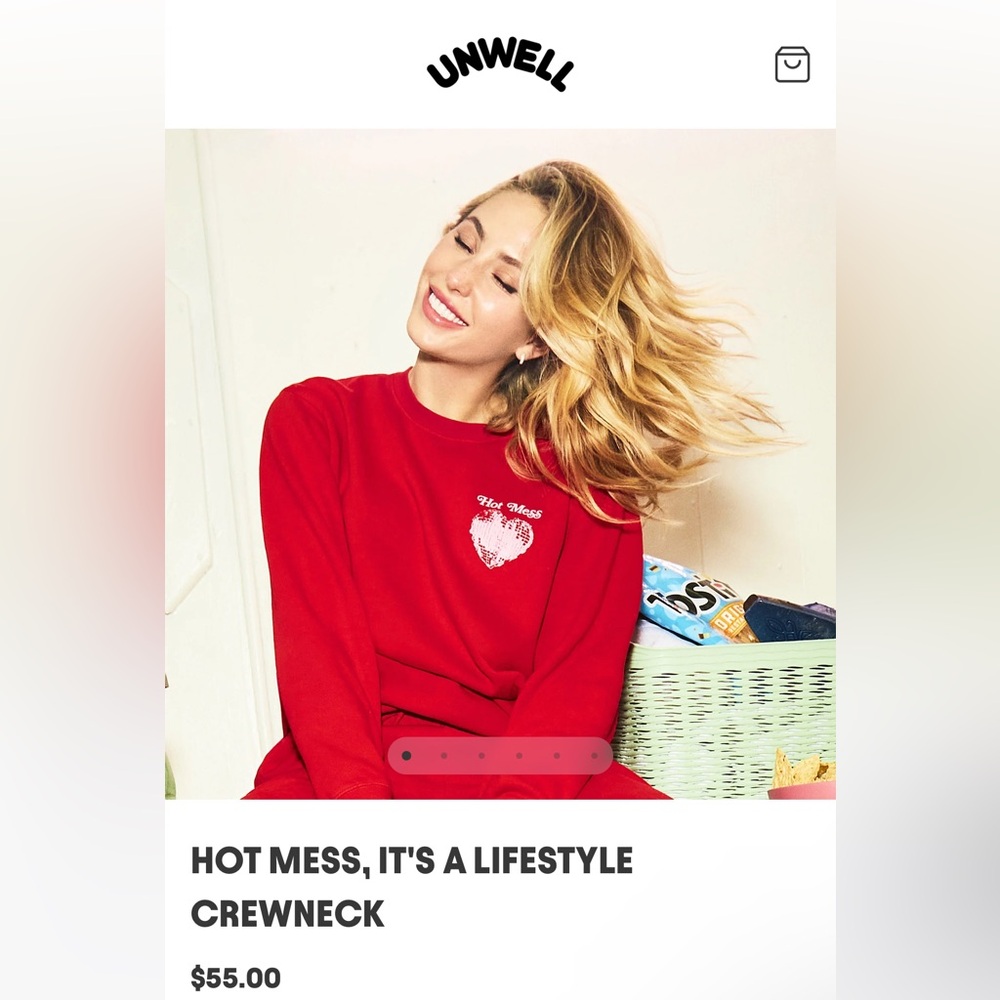 Alix Earle Hot Mess Crewneck